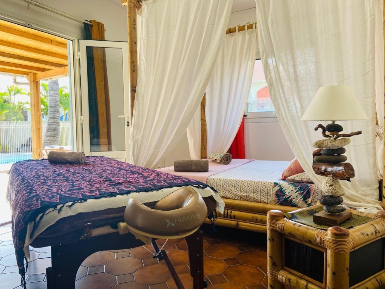 Le Nid Tropical, Piscine Chauffee Villa Étang-Salé les Bains Rum bild