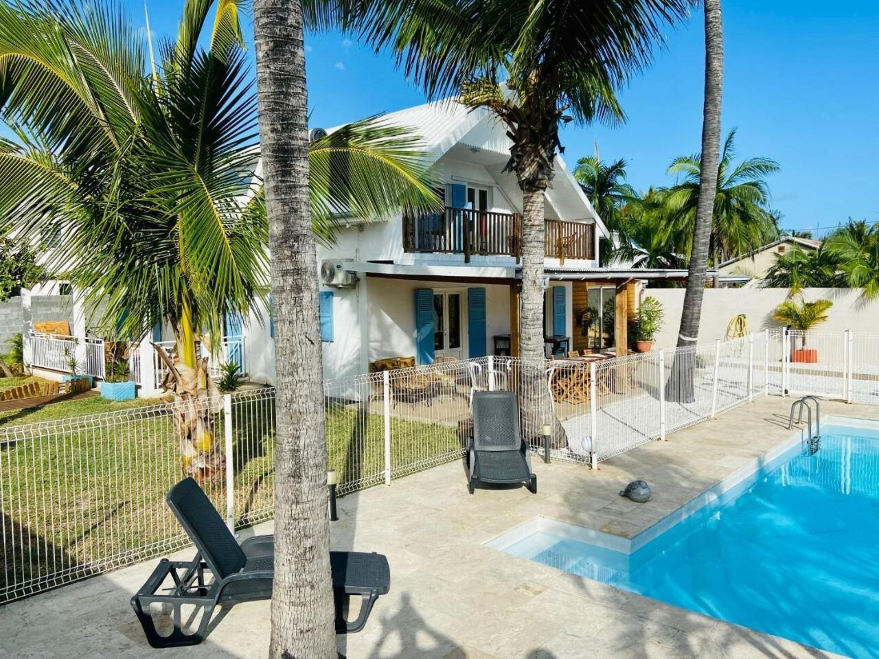 Le Nid Tropical, Piscine Chauffee Villa Étang-Salé les Bains Rum bild